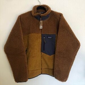 Patagonia Classic RetroX Fleece Jacket Shelter Brown 23056- Brand New Sz M